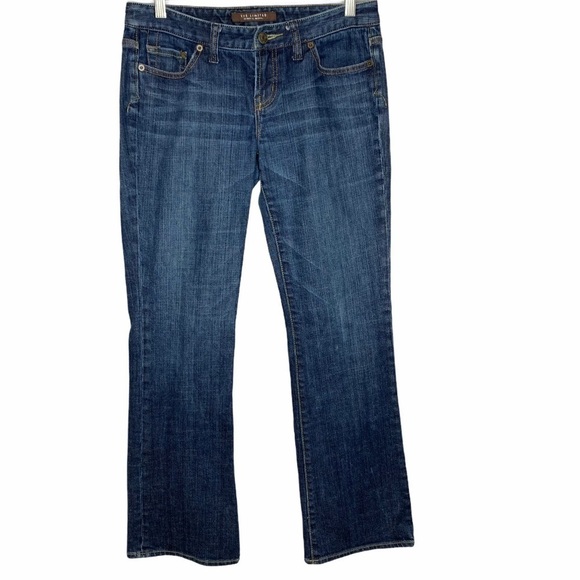 Y2K The Limited Women’s Mid Rise Regular Wash Boot Leg Stretch Blue Jeans Size 6 - Picture 10 of 11